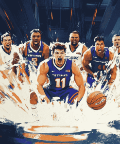 Auburn Tigers Basketball Stars Diamond Painting