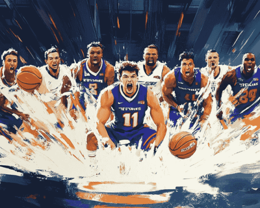 Auburn Tigers Basketball Stars Diamond Painting