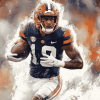 Auburn Tigers Football Diamond Painting