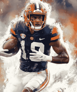 Auburn Tigers Football Diamond Painting