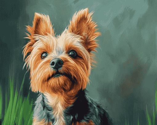 Australian Terrier Puppy Diamond Painting