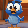 Baby Bluey Cartoon Diamond Painting