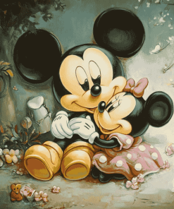 Baby Minnie Mouse Diamond Painting