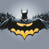 Batman Cartoon Symbols Diamond Painting