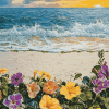 Beach Blossoms Diamond Painting