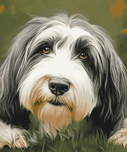 Bearded Collie Puppies Diamond Painting