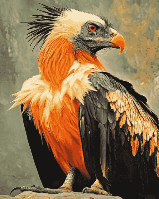 Bearded Vulture Bird Diamond Painting