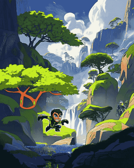 Ben 10 Cartoon Diamond Painting