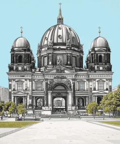 Berlin Dom Cathedral Diamond Painting