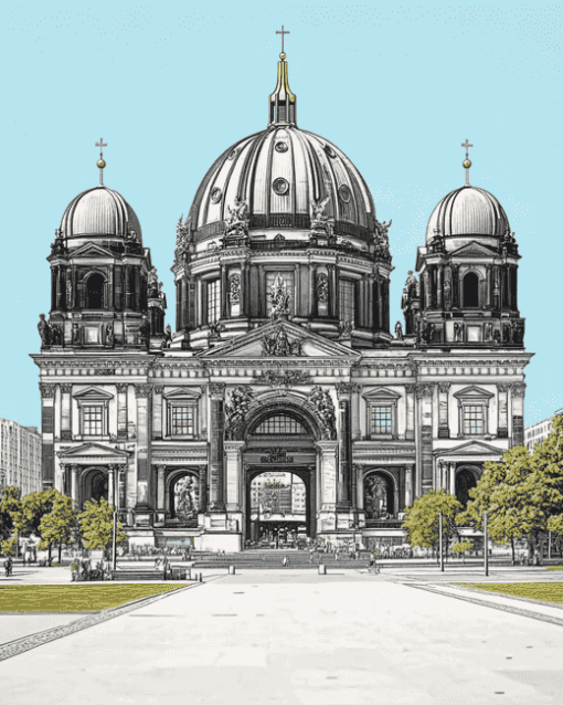 Berlin Dom Cathedral Diamond Painting