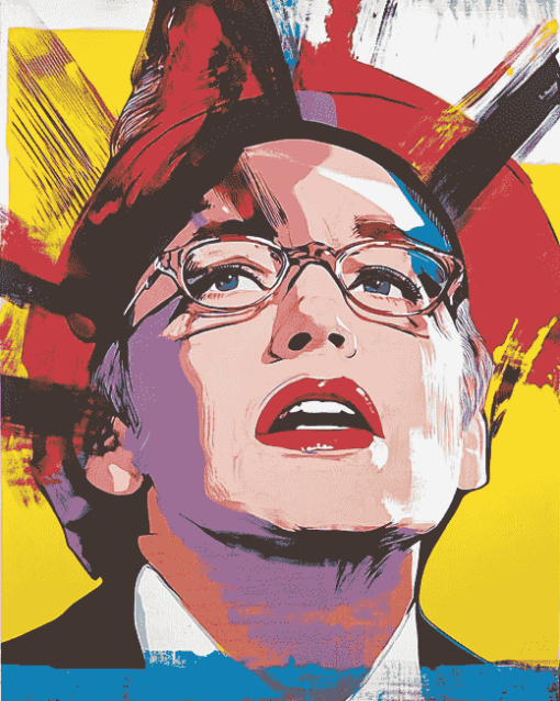 Bernie Sanders Pop Icon Diamond Painting