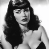 Bettie Page Vintage Model Diamond Painting