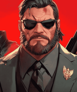 Big Boss Online Game Diamond Painting