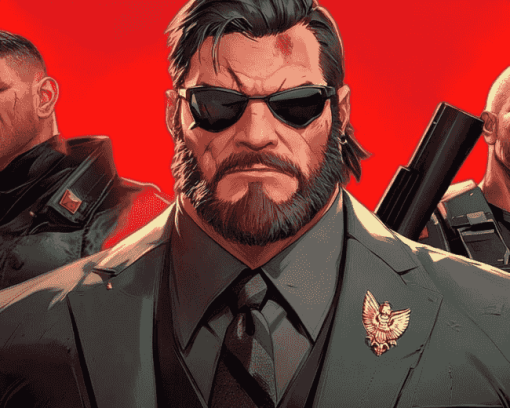 Big Boss Online Game Diamond Painting