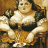 Big Woman Antiques Diamond Painting