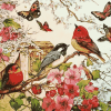 Birds and Blooms Diamond Painting