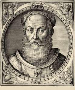 Black And White Gerardus Mercator Diamond Painting