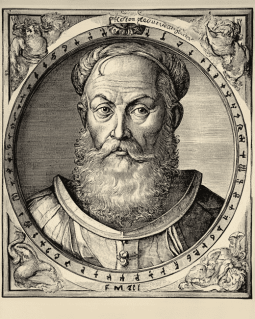 Black And White Gerardus Mercator Diamond Painting