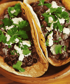 Black Bean Tacos Delight Diamond Painting