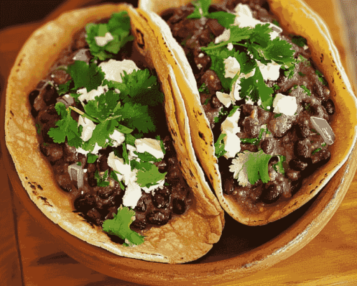 Black Bean Tacos Delight Diamond Painting