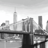 Black White Brooklyn Bridge Diamond Painting