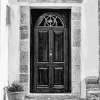 Black & White Greek Doors Diamond Painting