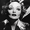 Black and White Marlene Dietrich Diamond Painting