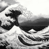 Black and White Seascape Diamond Painting