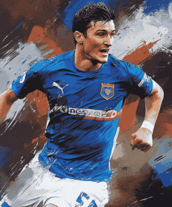 Blackburn Rovers Footballer Diamond Painting