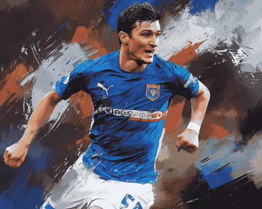 Blackburn Rovers Footballer Diamond Painting