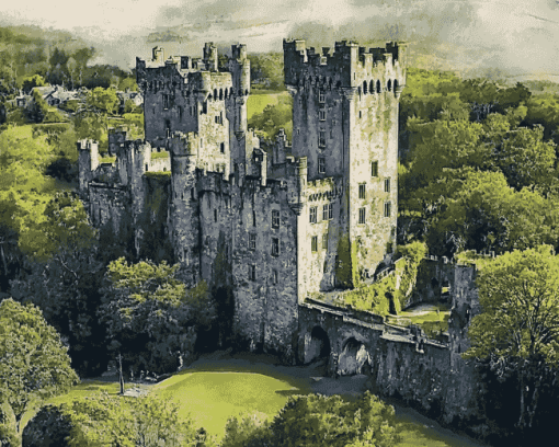 Blarney Irish Castle Diamond Painting