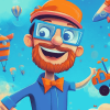 Blippi Animation Art Diamond Painting