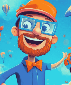 Blippi Animation Art Diamond Painting