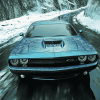 Blue Challenger Cars Diamond Painting