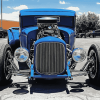 Blue Hot Rod Car Diamond Painting