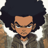 Boondocks Anime Stars Diamond Painting