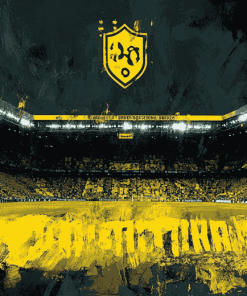 Borussia Dortmund Football Diamond Painting