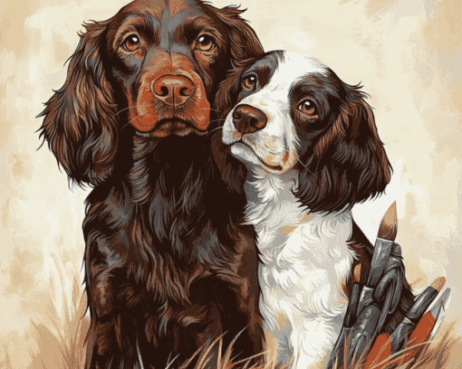 Boykin Spaniel Puppy Diamond Painting