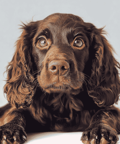 Boykin Spaniel Puppy Dogs Diamond Painting