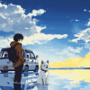 Boys and Dogs Anime Diamond Painting