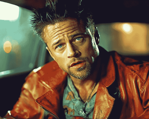 Brad Pitt Movie Icons Diamond Painting