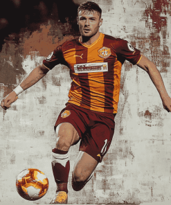 Bradford City Footballer Diamond Painting