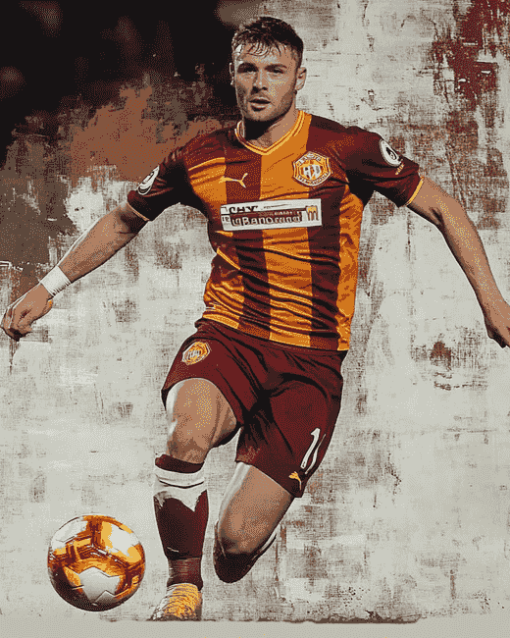 Bradford City Footballer Diamond Painting