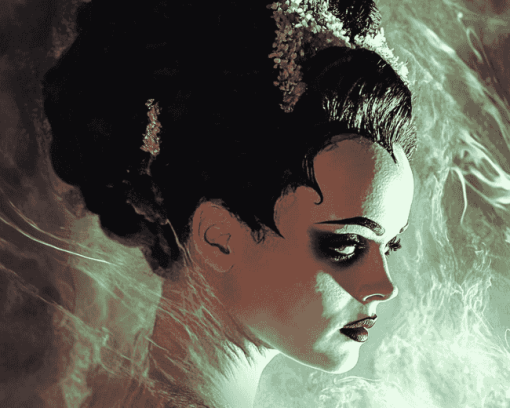 Bride Of Frankenstein Movie Diamond Painting