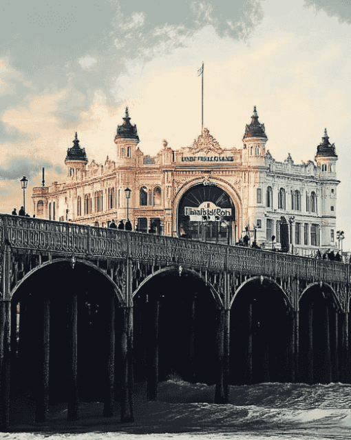 Brighton Palace Pier Scenic Diamond Painting