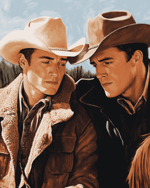 Brokeback Mountain Film Diamond Painting