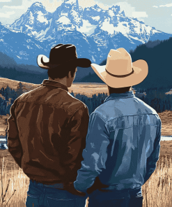 Brokeback Mountain Movie Diamond Painting