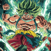 Broly Dragon Ball Anime Diamond Painting