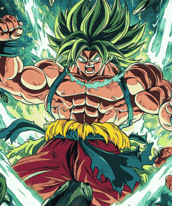 Broly Dragon Ball Anime Diamond Painting