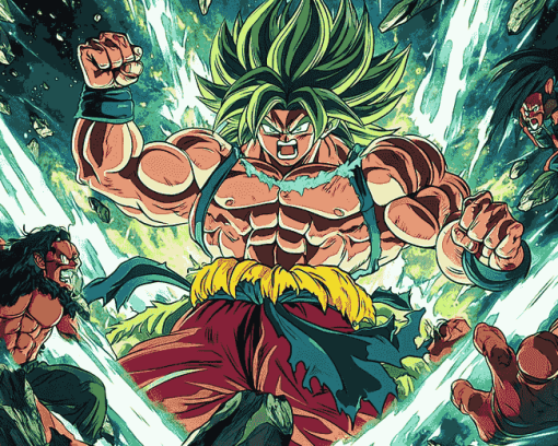 Broly Dragon Ball Anime Diamond Painting